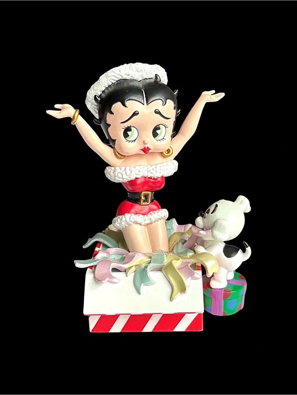 1997 Heirloom Carlton Card Betty Boop Sound Christmas Ornament 